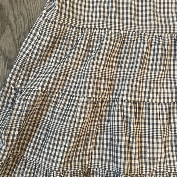 Max Studio Gingham Plaid Tiered Sleeveless Dress - Picture 10 of 10